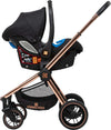 Trio Vicenza Kikkaboo Premium Black Prima infanzia/Passeggini carrozzine e accessori/Passeggini e carrozzine/Sistemi modulari La Casa Del Bebè - Napoli, Commerciovirtuoso.it