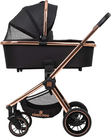 Trio Vicenza Kikkaboo Premium Black Prima infanzia/Passeggini carrozzine e accessori/Passeggini e carrozzine/Sistemi modulari La Casa Del Bebè - Napoli, Commerciovirtuoso.it