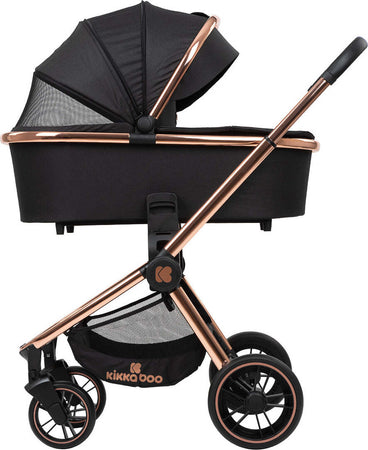 Trio Vicenza Kikkaboo Premium Black Prima infanzia/Passeggini carrozzine e accessori/Passeggini e carrozzine/Sistemi modulari La Casa Del Bebè - Napoli, Commerciovirtuoso.it
