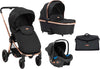 Trio Vicenza Kikkaboo Premium Black Prima infanzia/Passeggini carrozzine e accessori/Passeggini e carrozzine/Sistemi modulari La Casa Del Bebè - Napoli, Commerciovirtuoso.it