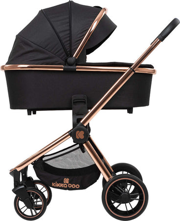 Trio Vicenza Kikkaboo Premium Black Prima infanzia/Passeggini carrozzine e accessori/Passeggini e carrozzine/Sistemi modulari La Casa Del Bebè - Napoli, Commerciovirtuoso.it