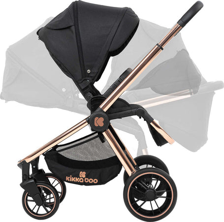 Trio Vicenza Kikkaboo Premium Black Prima infanzia/Passeggini carrozzine e accessori/Passeggini e carrozzine/Sistemi modulari La Casa Del Bebè - Napoli, Commerciovirtuoso.it