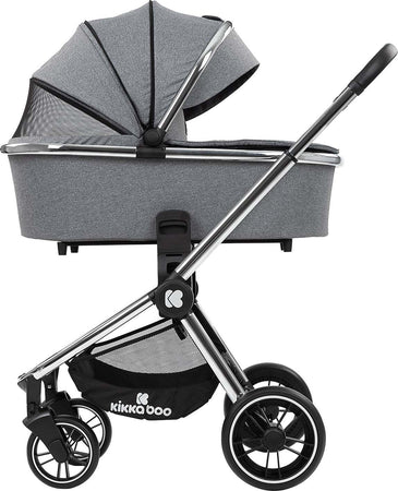 Trio Vicenza Kikkaboo Premium Grey Prima infanzia/Passeggini carrozzine e accessori/Passeggini e carrozzine/Sistemi modulari La Casa Del Bebè - Napoli, Commerciovirtuoso.it