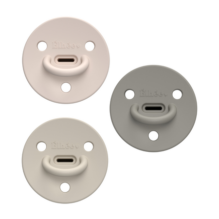 Succhietti Élhée ChooChoo Silicone 0-6 mesi - Vari Colori