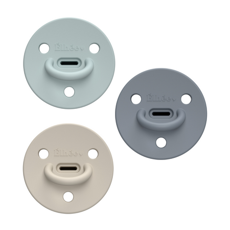 Succhietti Élhée ChooChoo Silicone 0-6 mesi - Vari Colori