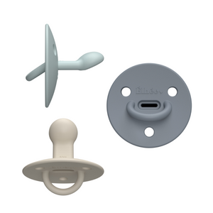 Succhietti Élhée ChooChoo Silicone 0-6 mesi - Vari Colori