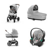 Trio Cybex Gold Balios S Lux Slv - Aton S2 I-Size - Lava Grey
