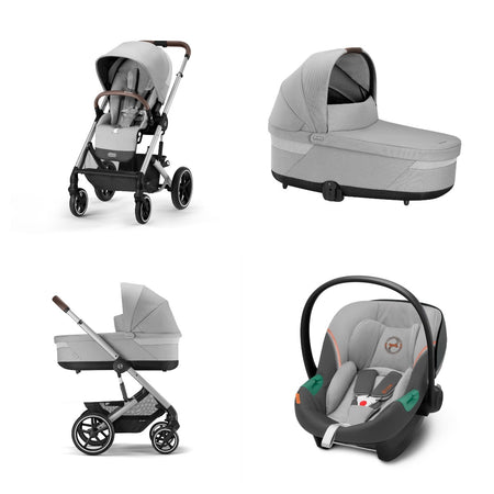 Trio Cybex Gold Balios S Lux Slv - Aton S2 I-Size - Lava Grey