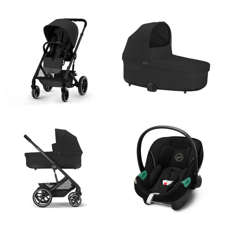 Trio Cybex Gold Balios S Lux Blk - Aton S2 I-Size - Moon Black