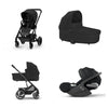 Trio Cybex Gold Balios S Lux Blk - Cloud T I-SIZE Plus - Moon Black