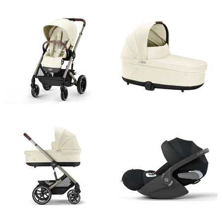 Trio Cybex Gold Balios S Lux Tpe - Cloud T I-SIZE Plus - Seashell Beige