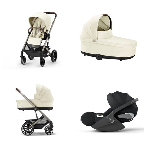 Trio Cybex Gold Balios S Lux Tpe - Cloud T I-SIZE Plus - Seashell Beige