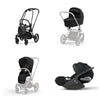 Trio Cybex Platinum Priam 4 Telaio Matt Black-Cloud T I-SIZE Plus-Sepia Black