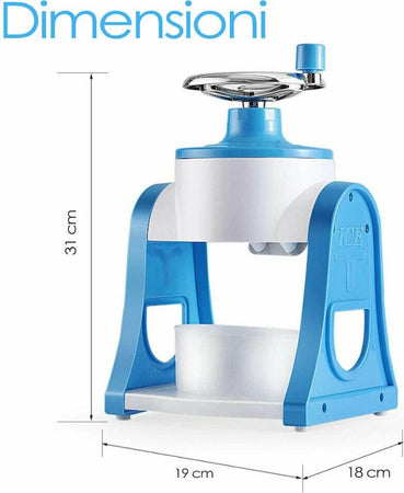 Tritaghiaccio Manuale Macchina Per Trita Rompere Il Ghiaccio Con Manovella Ice Casa, arredamento e bricolage > Cucina > Tritatutto Trade Shop italia - Napoli, Commerciovirtuoso.it