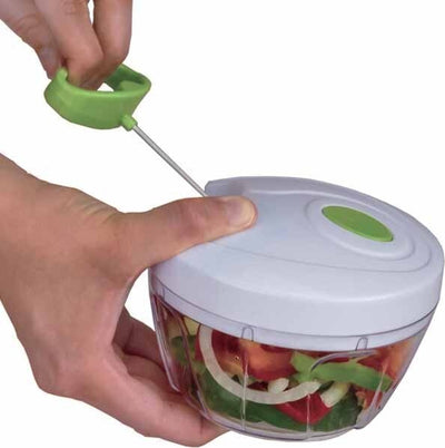 TRITATUTTO A CORDA MANUALE CON COPERCHIO TRITAVERDURE CON CORDINA LAME ACCIAIO  Trade Shop italia - Napoli, Commerciovirtuoso.it