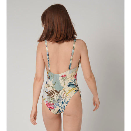 Triumph Costume Intero da Donna Botanical Leaf OP 10207919 S74 - Passarelli Biancheria