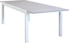 TRIUMPHUS---set-tavolo-da-giardino-allungabile-180/240x100-compreso-di-4-poltrone-in-alluminio-e-polywood-Bianco-Milani-Home