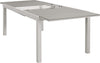 TRIUMPHUS---set-tavolo-da-giardino-allungabile-180/240x100-compreso-di-6-poltrone-in-alluminio-e-polywood-Tortora-Milani-Home