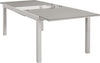TRIUMPHUS---set-tavolo-da-giardino-allungabile-180/240x100-compreso-di-6-poltrone-in-alluminio-e-polywood-Tortora-Milani-Home