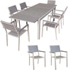 TRIUMPHUS---set-tavolo-da-giardino-allungabile-180/240x100-compreso-di-8-poltrone-in-alluminio-e-polywood-Tortora-Milani-Home
