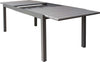 TRIUMPHUS---set-tavolo-in-alluminio-cm-180/240x100x73-h-con-4-sedute-Taupe-Milani-Home