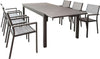 TRIUMPHUS---set-tavolo-in-alluminio-cm-180/240x100x73-h-con-6-sedute-Taupe-Milani-Home