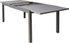 TRIUMPHUS---set-tavolo-in-alluminio-cm-180/240x100x73-h-con-8-sedute-Taupe-Milani-Home