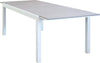 TRIUMPHUS---tavolo-da-giardino-allungabile-in-alluminio-e-polywood-180/240x100-Bianco-Milani-Home
