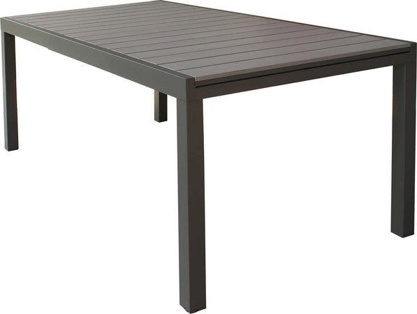 TRIUMPHUS---tavolo-da-giardino-allungabile-in-alluminio-e-polywood-180/240x100-Taupe-Milani-Home