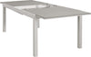 TRIUMPHUS---tavolo-da-giardino-allungabile-in-alluminio-e-polywood-180/240x100-Tortora-Milani-Home