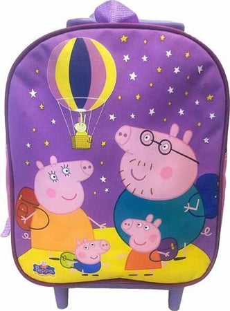 TROLLEY ASILO O DA VIAGGIO IN MICROFIBRA E PVC PEPPA PIG CON CARRELLO A 2 RUOTE Cancelleria e prodotti per ufficio/Scuola e materiale didattico/Materiale scolastico/Cartelle e zaini per la scuola/Zainetti per bambini Trade Shop italia - Napoli, Commerciovirtuoso.it