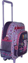 TROLLEY ASILO O DA VIAGGIO IN MICROFIBRA E PVC PEPPA PIG CON CARRELLO A 2 RUOTE Cancelleria e prodotti per ufficio/Scuola e materiale didattico/Materiale scolastico/Cartelle e zaini per la scuola/Zainetti per bambini Trade Shop italia - Napoli, Commerciovirtuoso.it