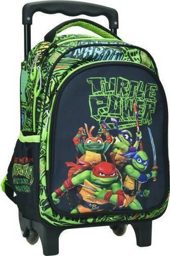 Trolley Asilo Tartarughe Ninja per Bambini per La Scuola Cancelleria e prodotti per ufficio/Scuola e materiale didattico/Materiale scolastico/Cartelle e zaini per la scuola/Zainetti per bambini Cartoleria Deja Vu - Crotone, Commerciovirtuoso.it