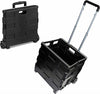 Trolley-Carrello-Portaoggetti-38x36x33cm-Attrezzi-Pieghevole-Manico-Spesa-Multiuso