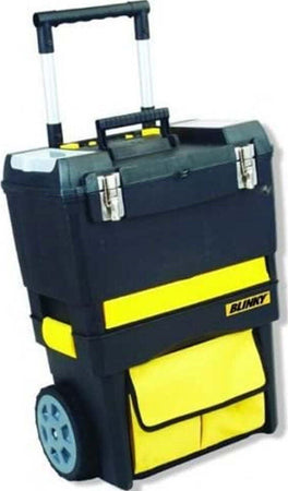 Trolley-Carrello-Valigetta-Portattrezzi-Poreta-Utensili-Lavoro-Plastica-Tessuto