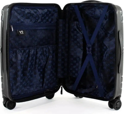 Trolley Grande Adulto unisex Ynot? shi4003-aqua - Nero / Taglia Unica - trolley grande