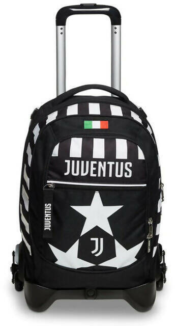 Trolley Jack Seven 3 Ruote 3wd Juventus Golden Goal Zaino per La Scuola Con Trolley E Ruote 24 Lt