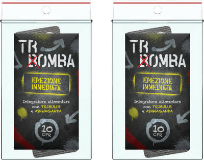 Tromba Integratore Sessuale A Base Di Maca, Tribulus, L-arginina E Ashwagandha - Potenziatore Di Energia Sessuale Per Uomini - Erezione Duratura Immediata - 20 Compresse Salute e cura della persona/Vitamine minerali e integratori/Integratori di sostanze e preparati vegetali/Maca Beauty Fashion Store - Palermo, Commerciovirtuoso.it