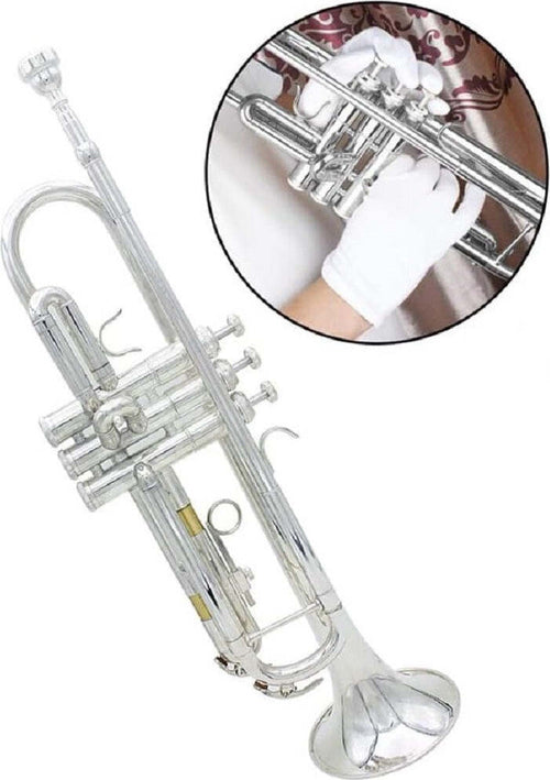Tromba Sib B Flat In Ottone Exquisite Con Bocchino Guanti Strumento Musicale Strumenti Musicali/Strumenti a fiato/Ottoni/Trombe Trade Shop italia - Napoli, Commerciovirtuoso.it