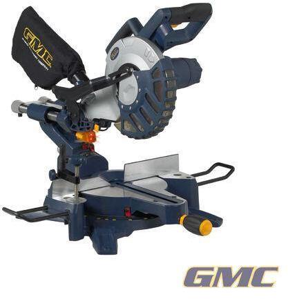 Troncatrice Scorrevole con Laser 210mm 1400W della GMC radiale professionale