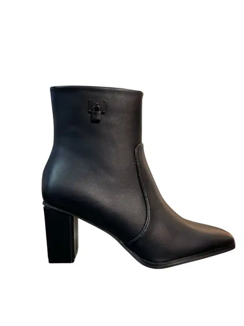 Tronchetto Donna V73 73C6JU01-NERO Calzature - Nero / 37 - tacco largo