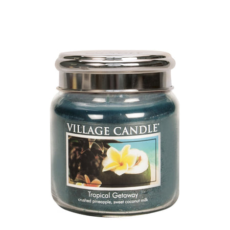 Candele profumate "Village Candle" profumatore per ambienti 16 once, Giara in vetro 450 gr