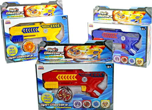 Trottole-Spin-Blasters-pistola-lanciatore-Kidz-Corner