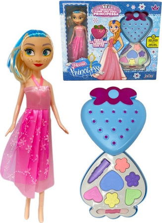 Trousse Piccola Principessa Con Bambola Make-up Per Bambine 5+ Gioco Testato Bellezza/Accessori e strumenti di bellezza/Portatrucchi/Beauty case e contenitori/Pochette portatrucchi Trade Shop italia - Napoli, Commerciovirtuoso.it