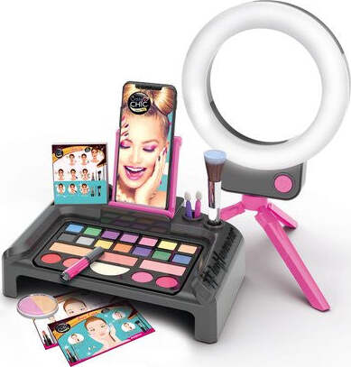 Trucchi-giocattolo-Clementoni-18744-CRAZY-CHIC-Make-up-Studio