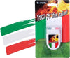 TRUCCO PER TIFOSI BANDIERA ITALIA ITALIANA 4X6CM STICK MAKE UP VISO CALCIO SPORT Sport e tempo libero/Fan Shop/Pittura per viso e trucco Trade Shop italia - Napoli, Commerciovirtuoso.it