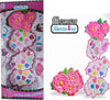 Trucco-Trousse-Flower-Cofanetto-Make-Up-Rossetto-Ombretto-Beauty-Gioco-Bambine