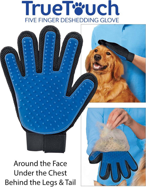 TRUE TOUCH GUANTO SPAZZOLA CARDATORE ELIMINA PELI MASSAGGIANTE PER CANI E GATTI  Trade Shop italia - Napoli, Commerciovirtuoso.it