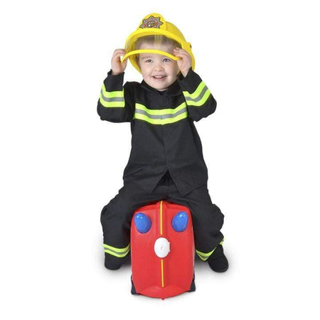 Valigetta Cavalcabile Trunki Frank Camion Dei Pompieri
