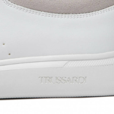 Trussardi Sneakers Uomo Ecopelle Lacci Suola In Gomma Scarpe Da Ginnastica Casual Fashion Autunno Inverno 2022/2023